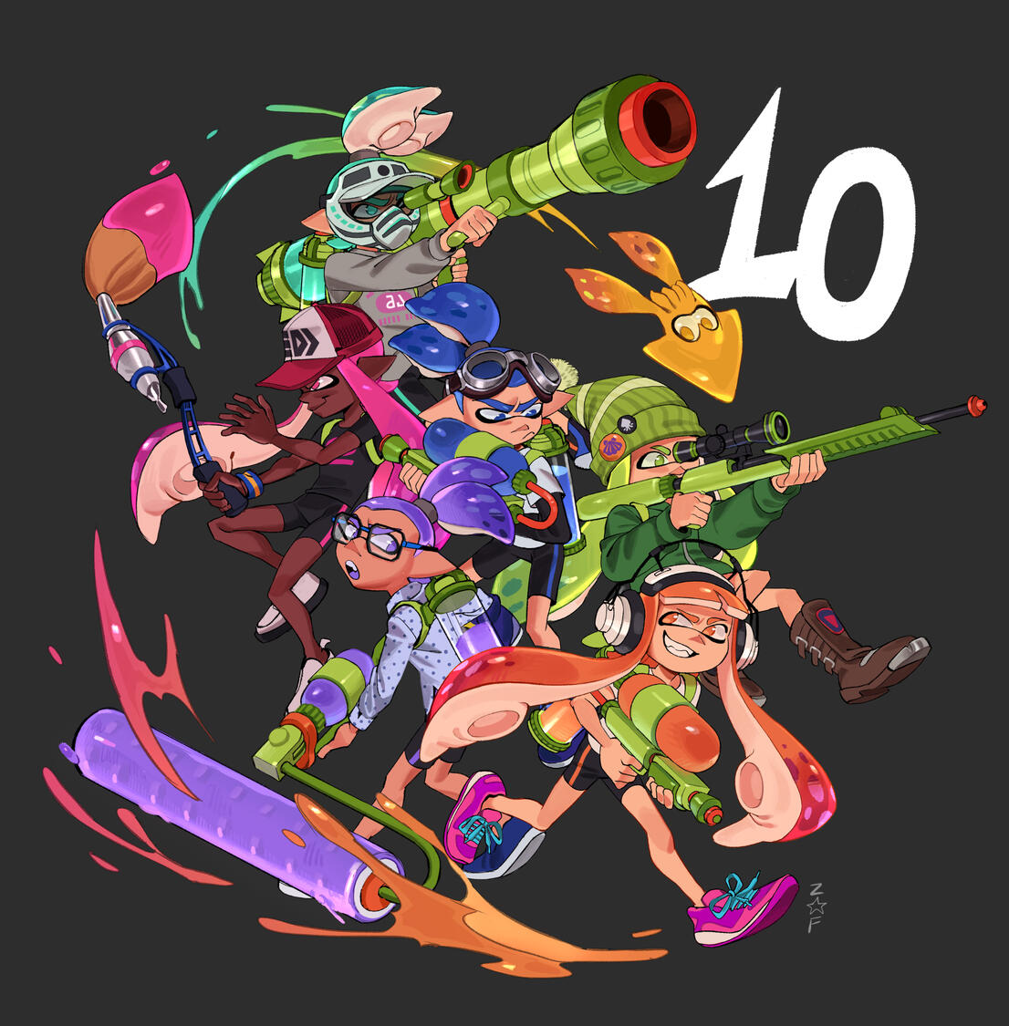 "Splatoon" Fanart