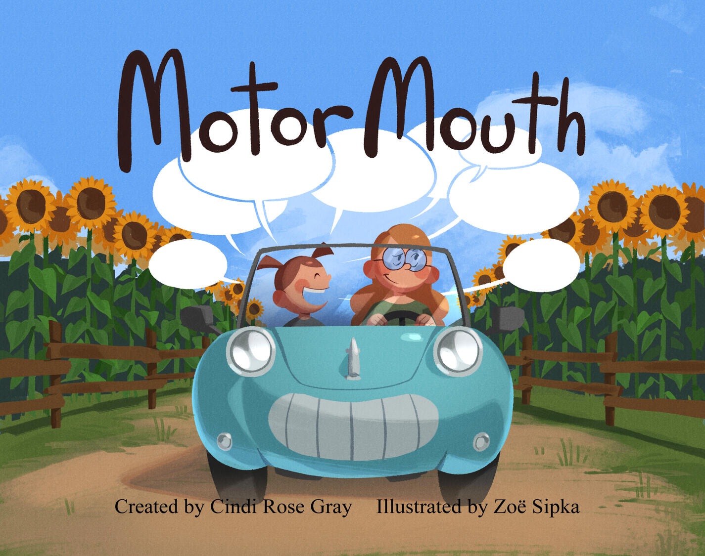 "Motor Mouth" Front page illustration