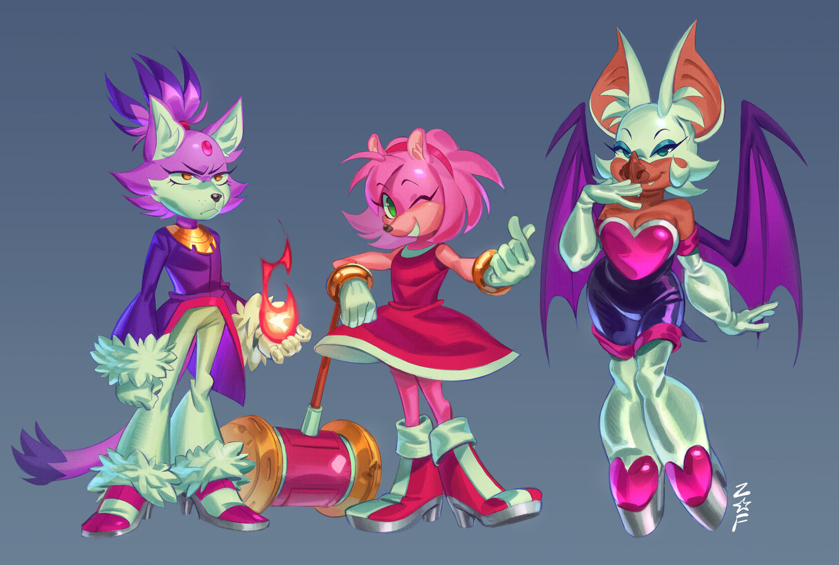 "Sonic the Hedgehog" Fanart